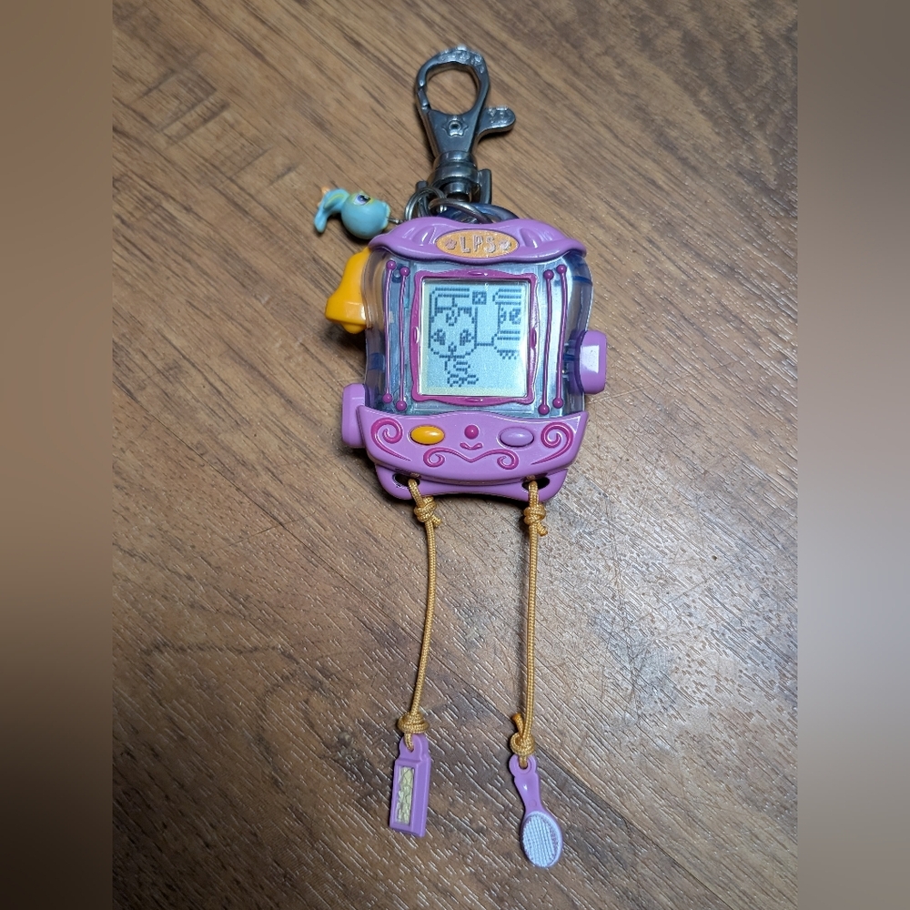 Virtual Pet Keychain Toy - Pink